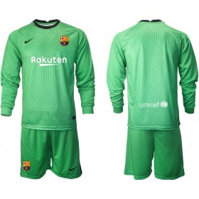 Camisolas de futebol FC Barcelona Guarda Redes Criança Equipamento 2020/21 M001 Manga Comprida